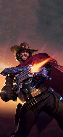 Overwatch Cassidy Mccree Wallpaper By Will Murai