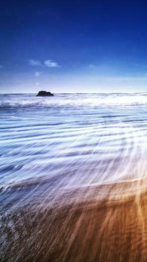 Beach Waves iPhone 5s Wallpaper iPad