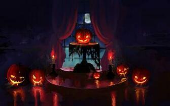 Scary Halloween Wallpaper HD Background Pumpkins