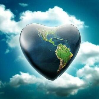 Heart Planet Wallpaper Background 3d Acer Iconia Tab