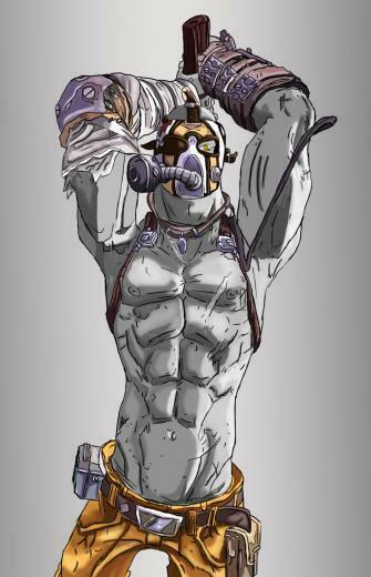 Borderlands Krieg Psycho By Sharrm