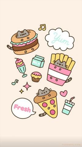 Pusheen Foodie Cute Cat