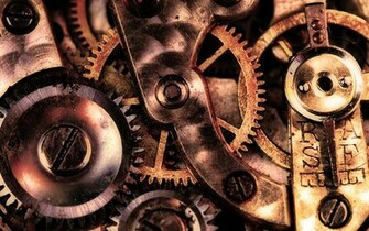 Steampunk Cogs Wallpaper