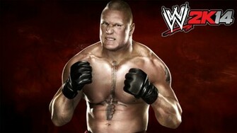 Wwe 2k14 Brock Lesnar Wallpaper By Jithinjohny