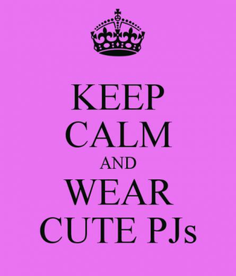 Keep Calm And Wear Cute Pjs Carry On Image Generator