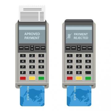 Pos Machines Isolated Graphic Design Background Templates