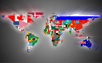 World Map Aesthetic Wallpaper