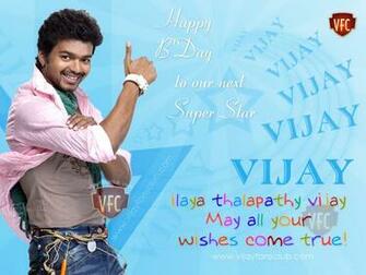 Vijay BirtHDay Wish Wallpaper Vijayfansclub
