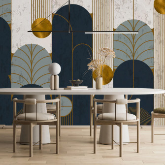 Foreign Land I Mystical Shimmers Wallpaper Dubai La Belle Maison