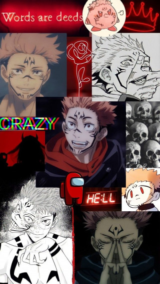 Sukuna Cool Anime Background Wallpaper Aesthetic