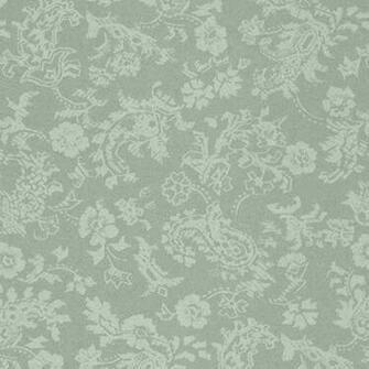 Green Damask Wallpaper Dining Room