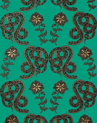 Serpentine Wallpaper L Hygge West