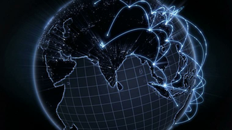 Growing Network Connection Around The World Global
