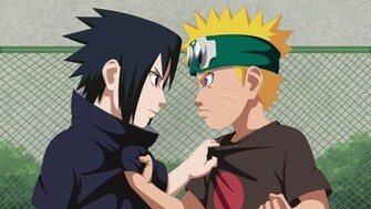 Wallpaperku Naruto Vs Sasuke Wallpaper