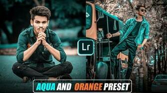 New Lightroom Cc Aqua And Orange Preset Presets