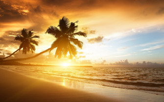 Cool Beach Background Wallpaper