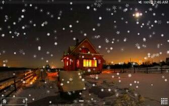 Snow Night City Live Wallpaper Android Apps On Google Play