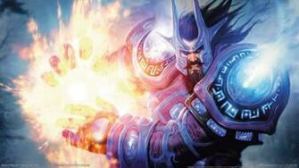 Ice Wallpaper Mage World Of Warcraft Fire Human