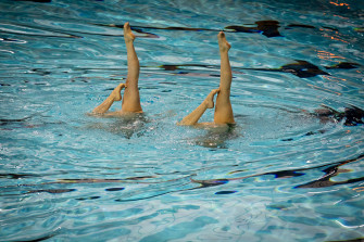 Synchronized Swimming Wallpaper HD Widescreen