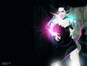 Angelina Jolie Glamour Wallpaper