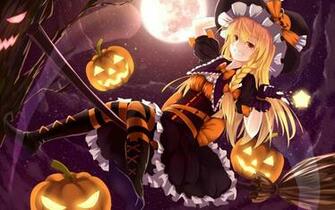 HD Wallpaper Anime Colorful Touhou Kirisame Marisa