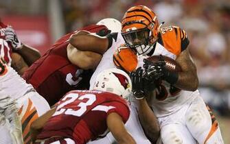 Jeremy Hill Bengals Preseason Cincinnati V Arizona