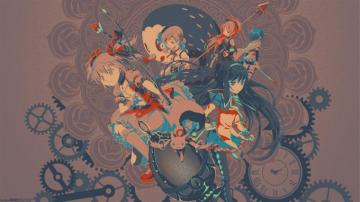 Puella Magi Madoka Magica Wallpaper Luminous Minitokyo