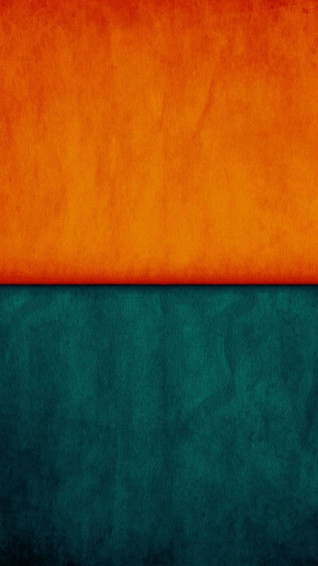 Orange And Teal Wallpaper