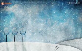 December Blue Desktop Pc And Mac Wallpaper