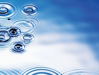 Earth Water Drop Wallpaper