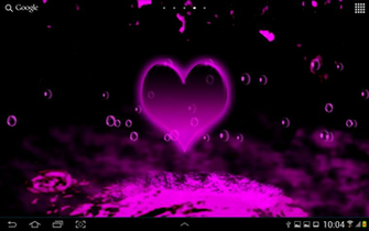 Hearts Live Wallpaper For Android Neon