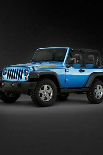Cars Jeep Wrangler Island iPad iPhone HD Wallpaper