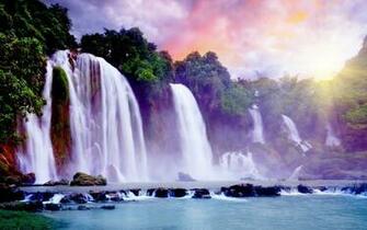 Windows HD Desktop Wallpaper Waterfalls