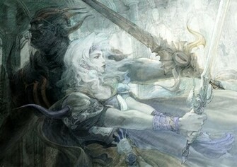 Art Yoshitaka Amano Fantasy Wallpaper