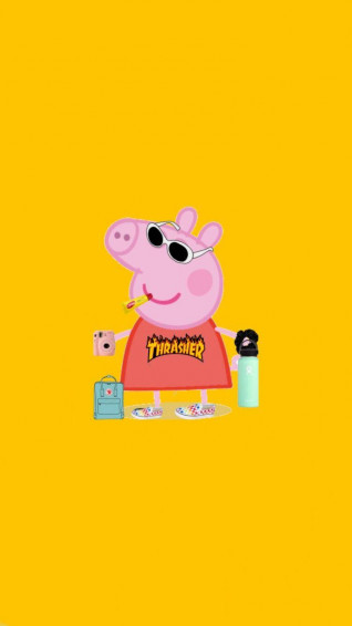 Peppa Pig Meme Background Wallpaper