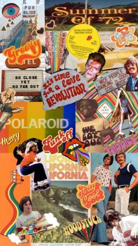 Aesthetic Collage Wallpaper Top