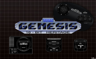 Sega Saturn Wallpaper Logo Retro