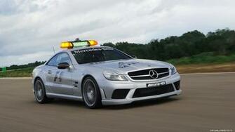 Car Wallpaper Mercedes Benz Sl63 Amg F1 Safety