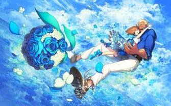 La Kill Mankanshoku Mako Mt Ringofive Petals Rose Sky Konachan