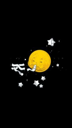 Moon And Stars Wallpaper