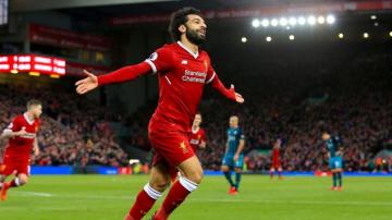 Desktop Wallpaper Mohamed Salah Goal Celebration Sports