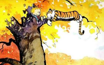 Calvin And Hobbes Wallpaper Comic