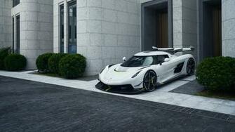 Wallpaper Of Car Koenigsegg Jesko Supercar Sportcar White