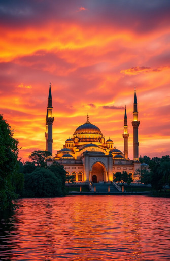 Mosque HD Wallpaper 1080p