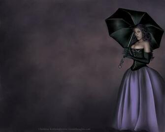 Gothic Goth Girl Wallpaper