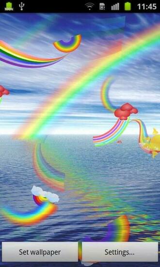 Rainbow Live Wallpaper Android Apps On Google Play