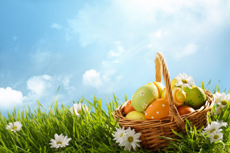 Easter Basket Wallpaper On
