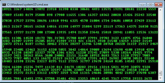 Matrix Binary Code Falling Rain