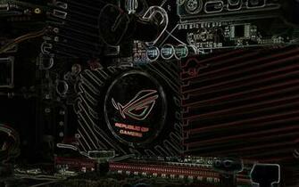 Republic Of Gamers Logo Brand Motherboard Computer HD Wallpaper U8