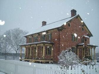 Greenfield Village Open Air Museum Wintertime At